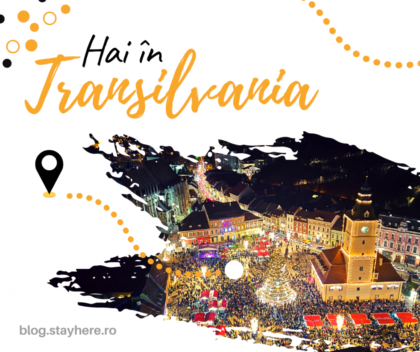 Transilvania: 2 locații lăudate de străinii care iubesc Crăciunul