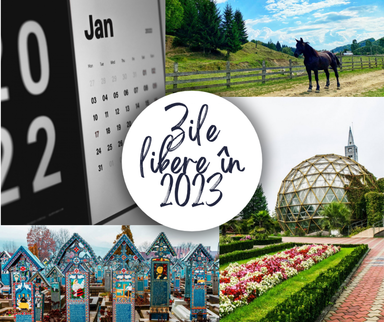 3 mini-vacanțe în jurul sărbătorilor legale din 2023