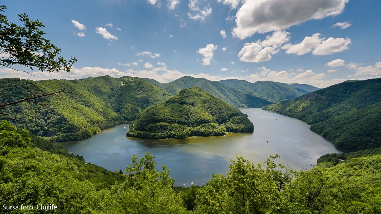 lacul tarnita, judetul cluj, lac de acumulare, dig 
