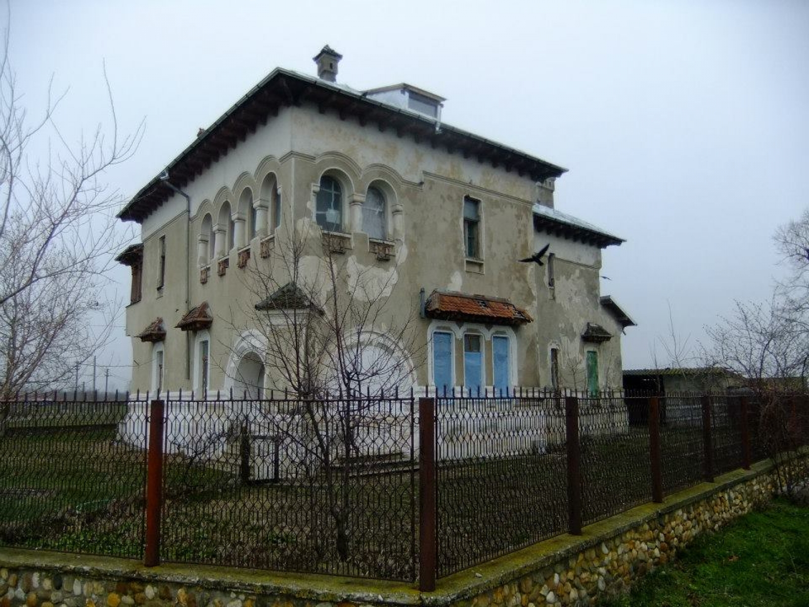 Conacul Olga Greceanu, satul balteni, curie 