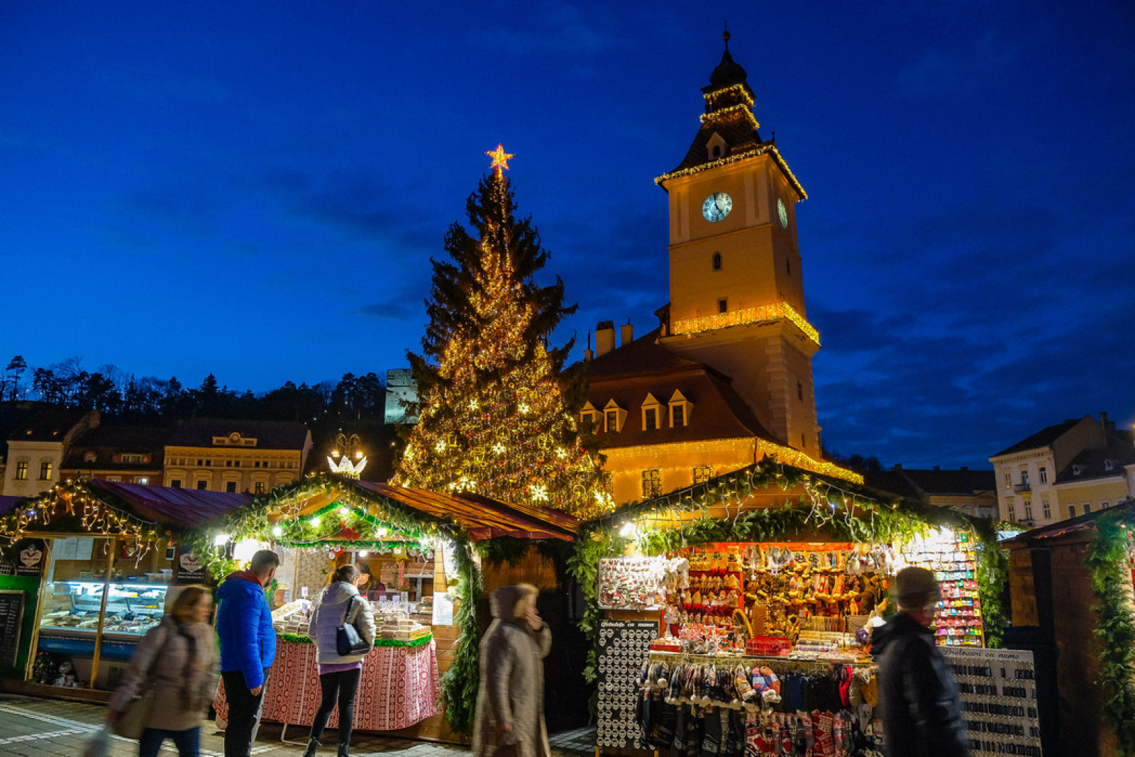 Christmas market in Brasov