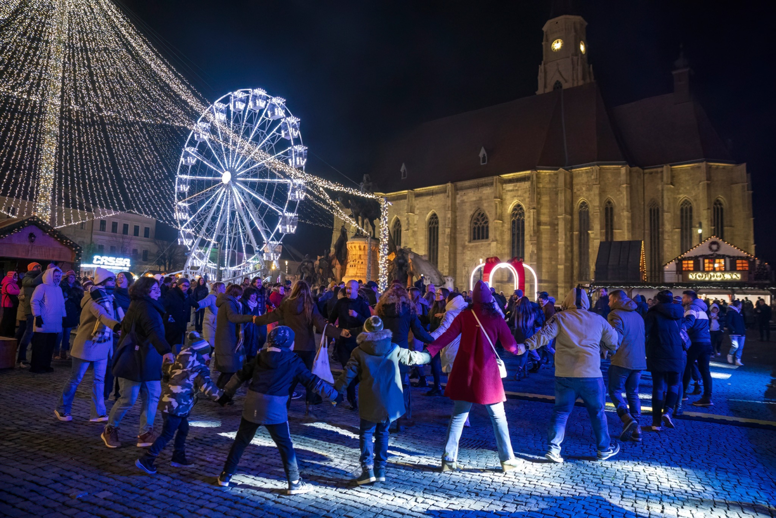 Christmas market in Cluj Napoca