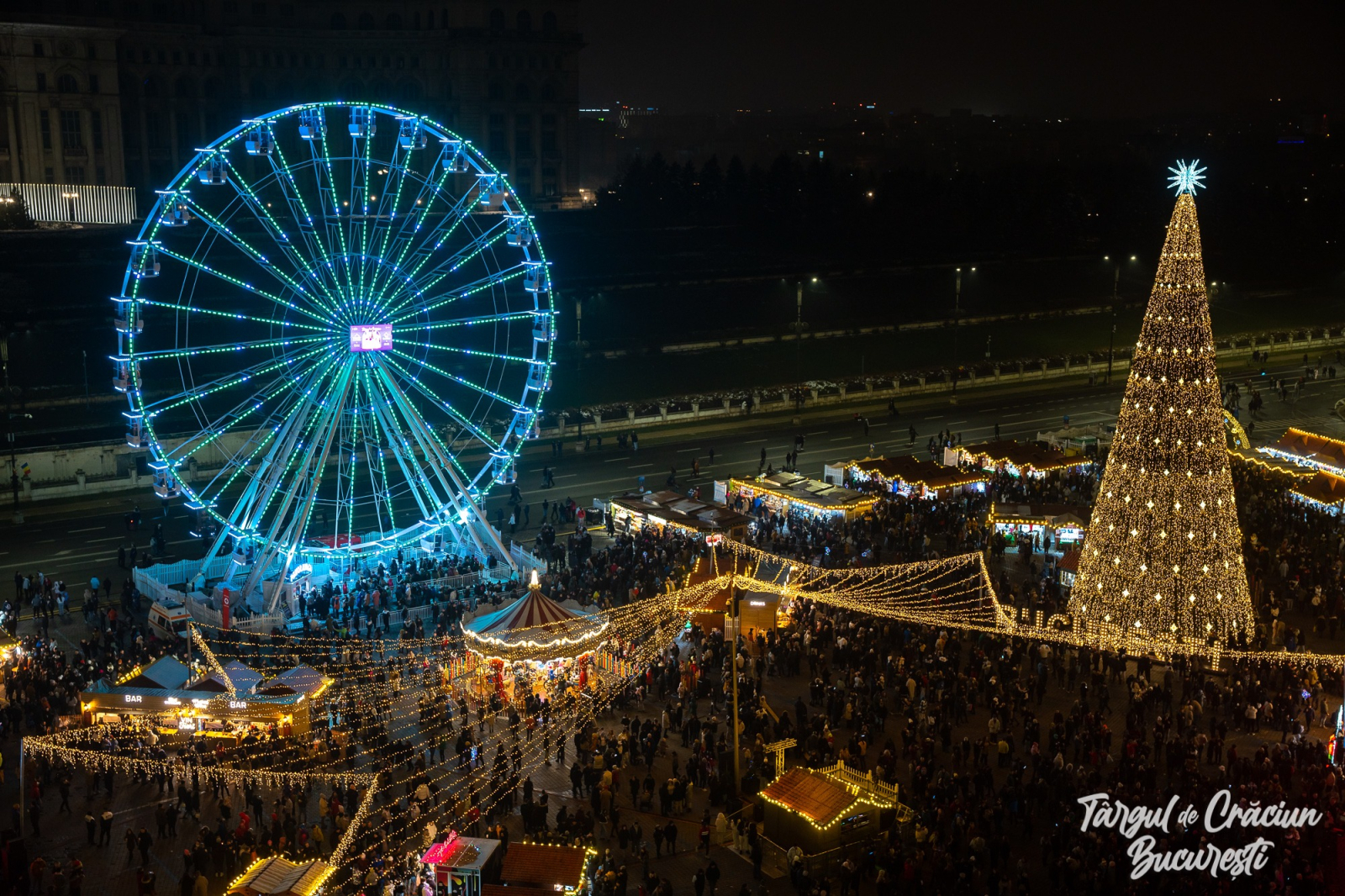 Christmas market in Bucharest