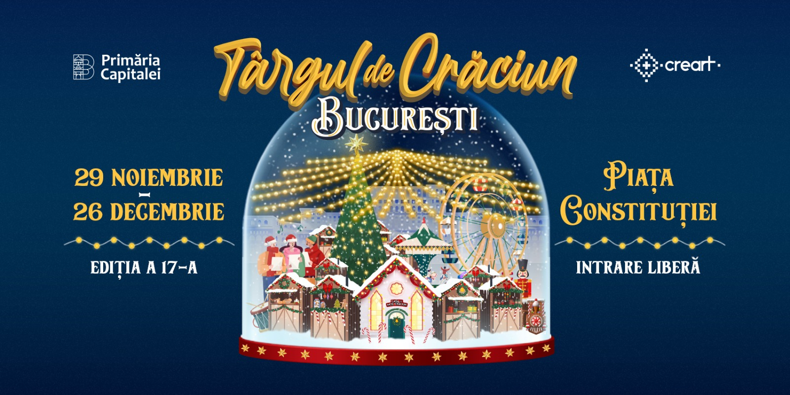 T&acirc;rgul de Crăciun din București&nbsp;